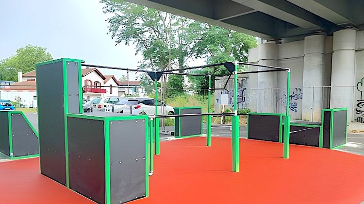 PARKOUR – Un nouveau parc en bord de Nive à Bayonne